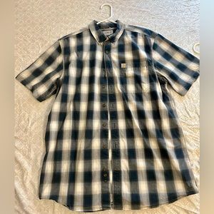 Men’s button up Carhartt shirt